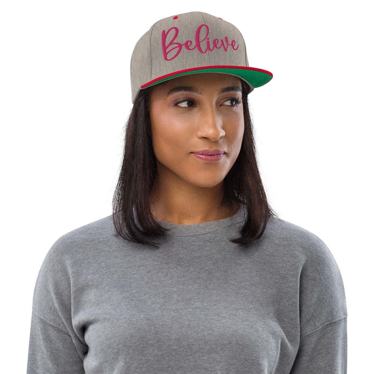 Believe Snapback Hat - Wear Your Inspiration - - Caps