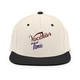 Embrace Vacation Vibes - Vocation Time Snapback Hat - - Hats