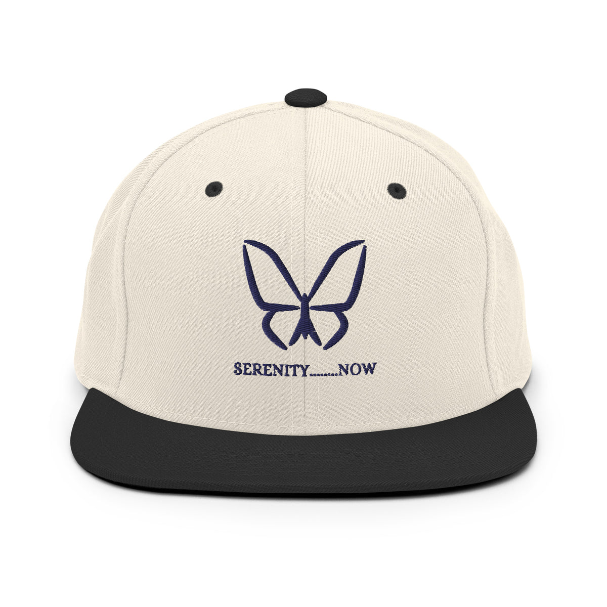 Serene Butterfly Snapback Hat - -