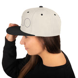 Geometric Fusion Snapback Hat - -