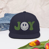 Spread Joy Everywhere - Smiley Face Snapback Hat - -