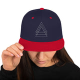 Triangle Fusion Snapback - Elevate Your Style - -