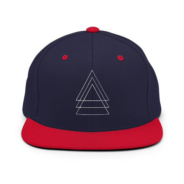 Triangle Fusion Snapback - Elevate Your Style - -