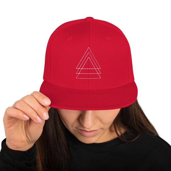 Triangle Fusion Snapback - Elevate Your Style - -