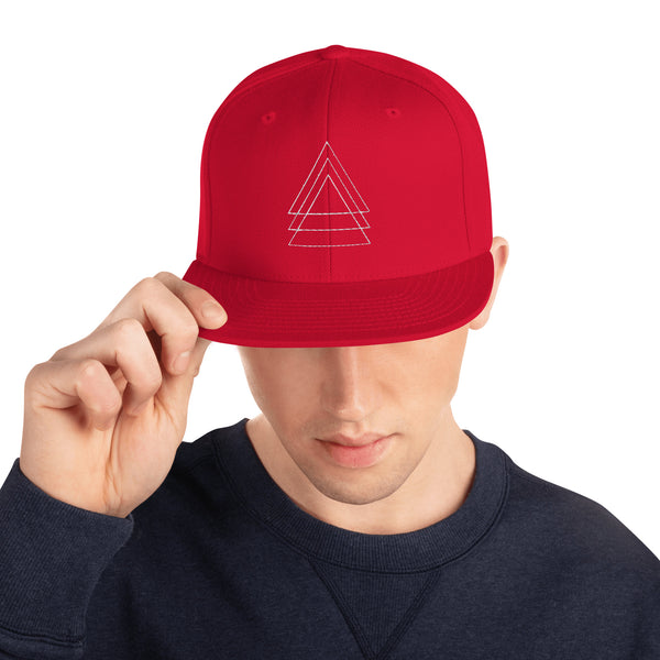 Triangle Fusion Snapback - Elevate Your Style - -