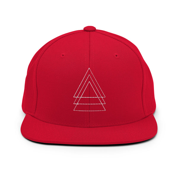 Triangle Fusion Snapback - Elevate Your Style - -