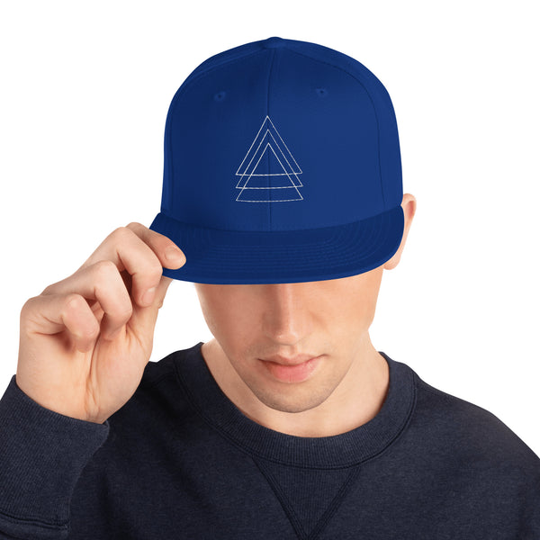 Triangle Fusion Snapback - Elevate Your Style - -