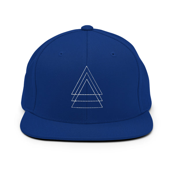 Triangle Fusion Snapback - Elevate Your Style - -