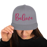 Believe Snapback Hat - Wear Your Inspiration - - Caps