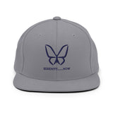 Serene Butterfly Snapback Hat - -