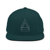 Triangle Fusion Snapback - Elevate Your Style - -