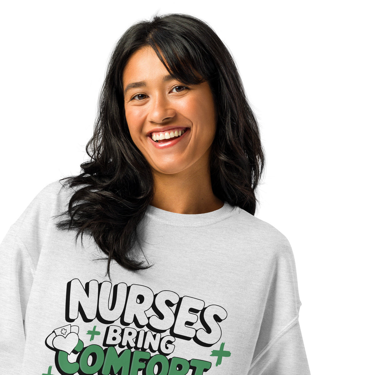 Honoring Angels in Scrubs - Thank You Nurse - NuBlend® - - Sweatshirts