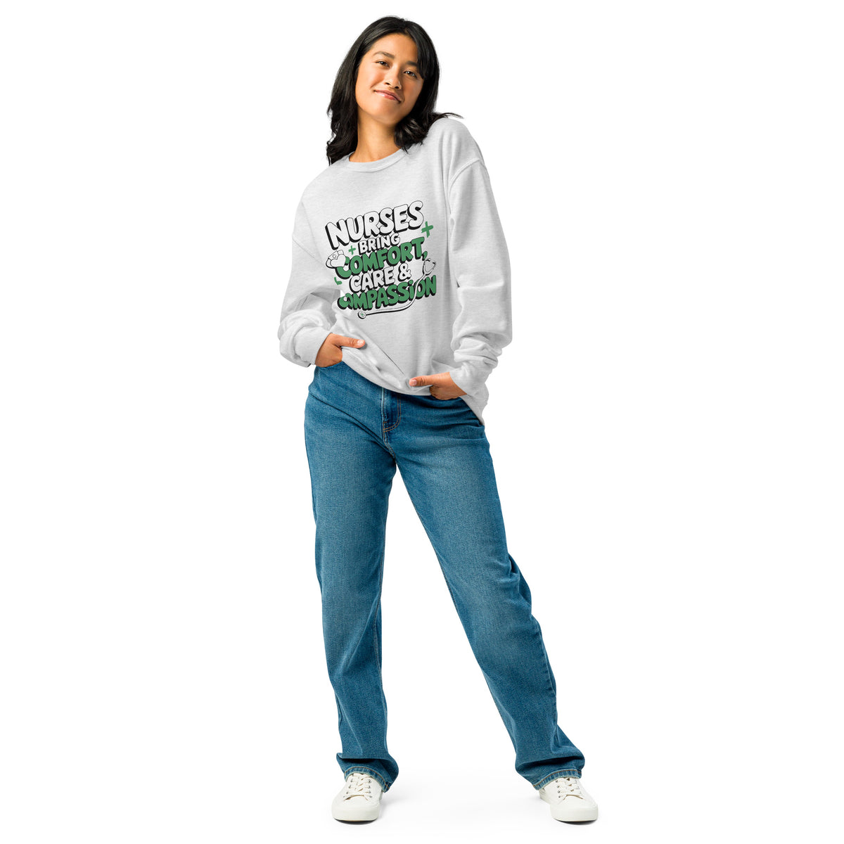 Honoring Angels in Scrubs - Thank You Nurse - NuBlend® - - Sweatshirts