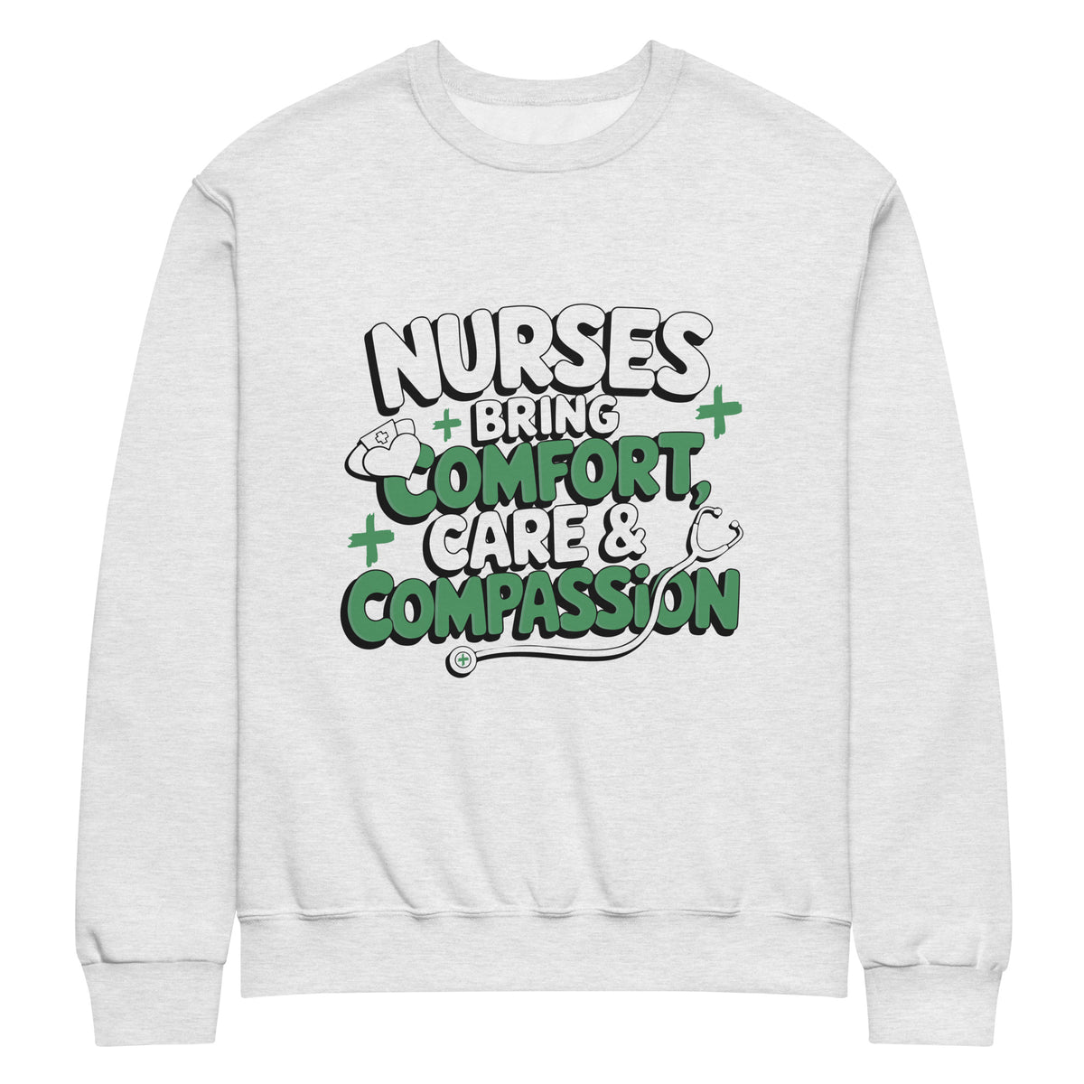 Honoring Angels in Scrubs - Thank You Nurse - NuBlend® - - Sweatshirts