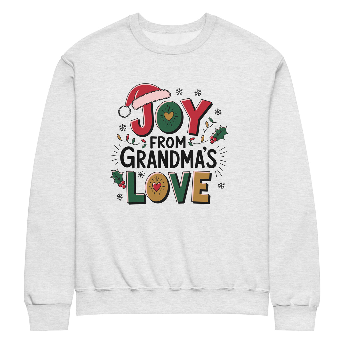 Cozy Holiday Sweatshirt for Grandma’s Love - - Sweatshirts