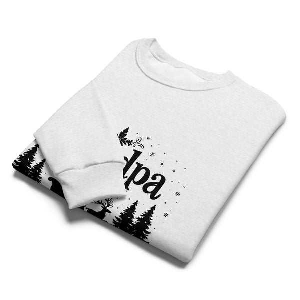 Grandpa the Heart of Christmas Sweater - - Sweatshirts