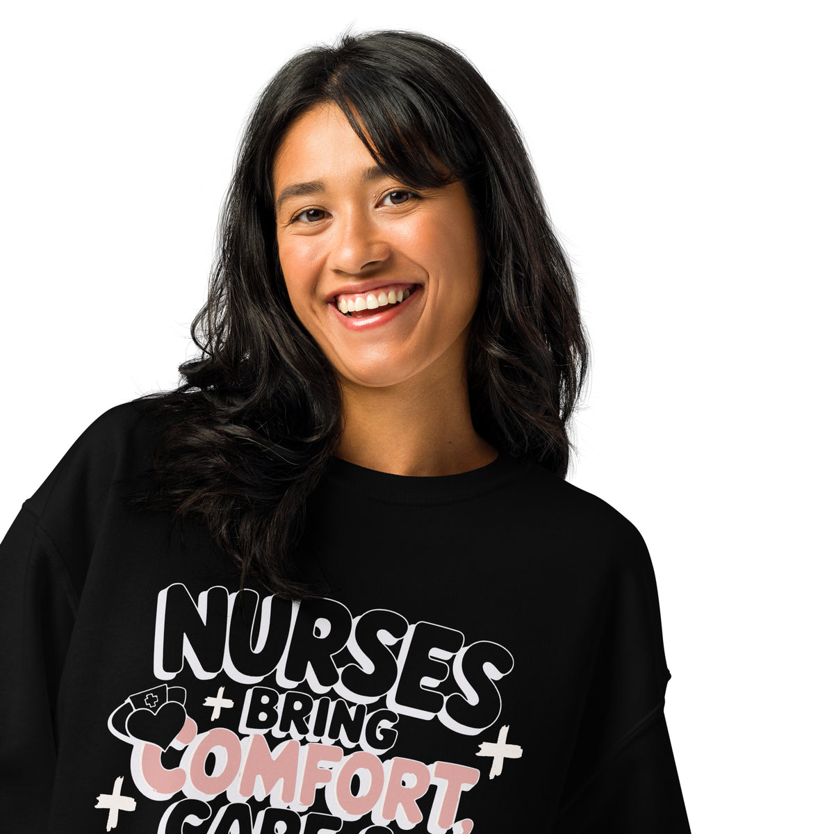 Honoring Angels in Scrubs - Thank You Nurse - NuBlend® - - Sweatshirts