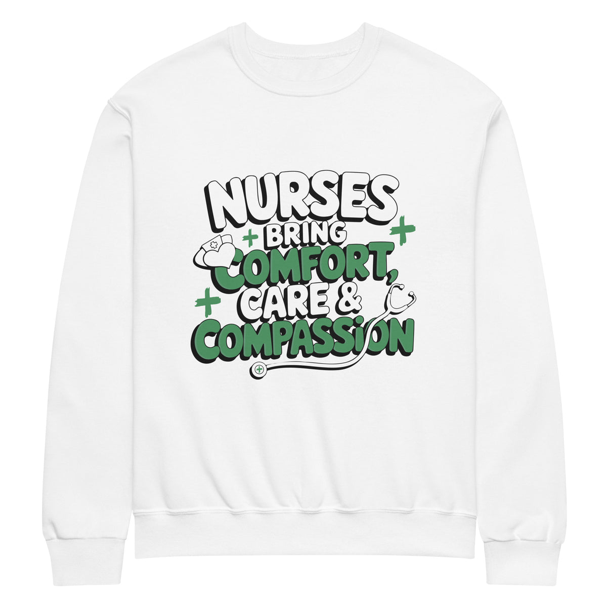 Honoring Angels in Scrubs - Thank You Nurse - NuBlend® - - Sweatshirts