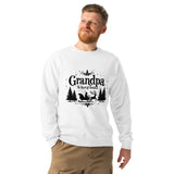 Grandpa the Heart of Christmas Sweater - - Sweatshirts