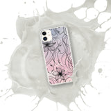 Elegance in Bloom - Feminine Silhouette iPhone Case - iPhone 11 - Tech Accessories