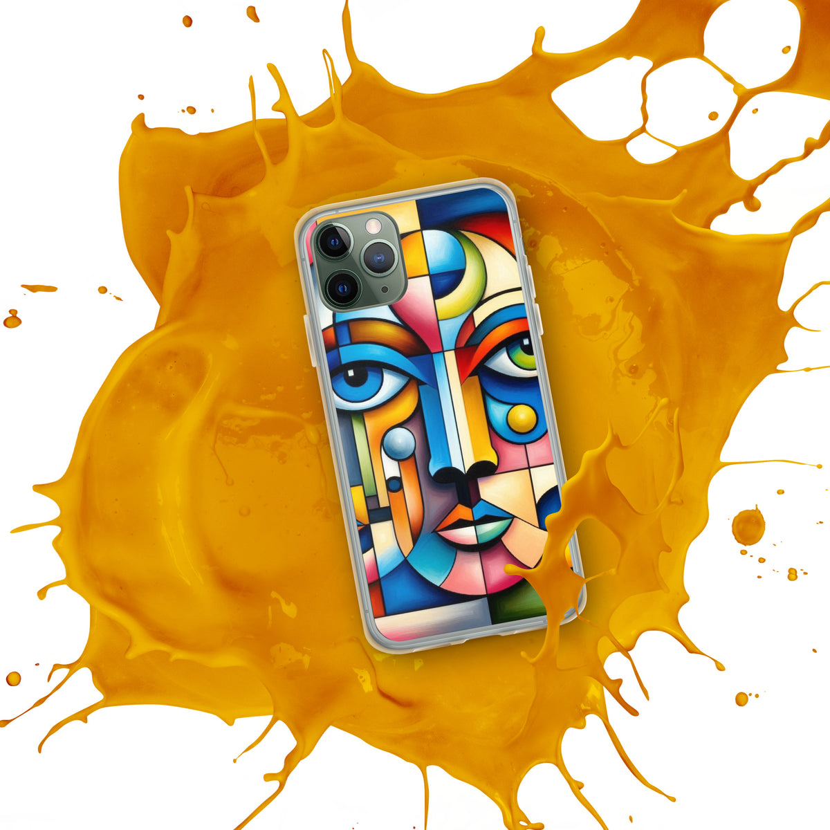 Cubist Vibes - Unique Art Case for iPhone - - Tech Accessories