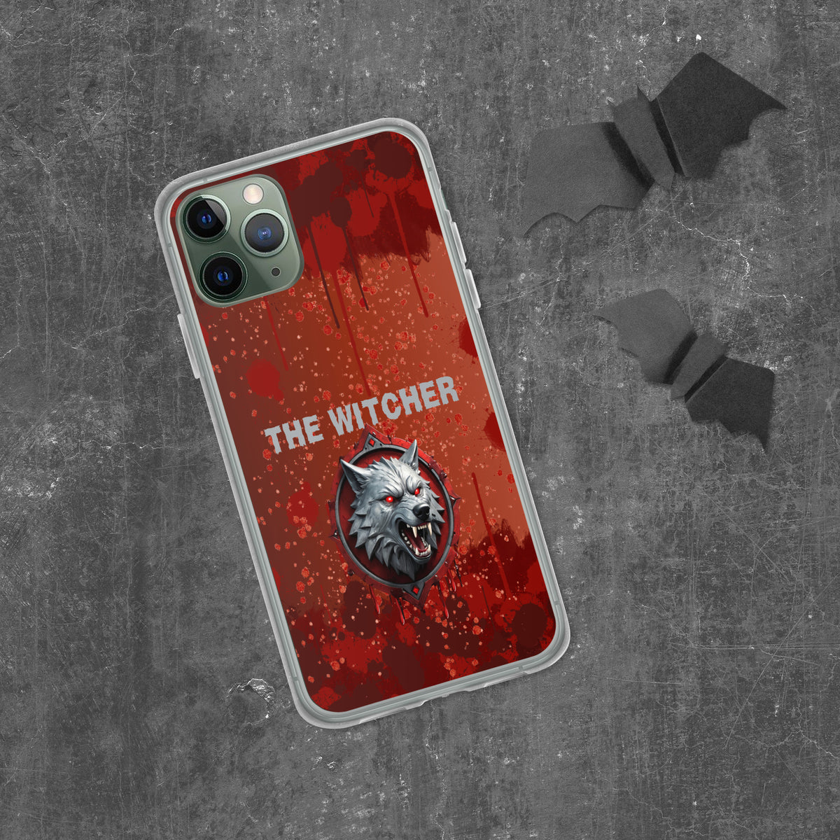 The Witcher's Wolf - Dark Fantasy iPhone Case - iPhone 11 Pro - Tech Accessories