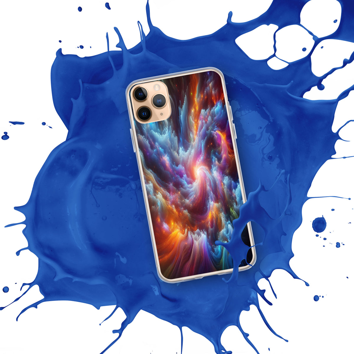 Stellar Dreams - Vibrant Cosmic iPhone Case - - Tech Accessories