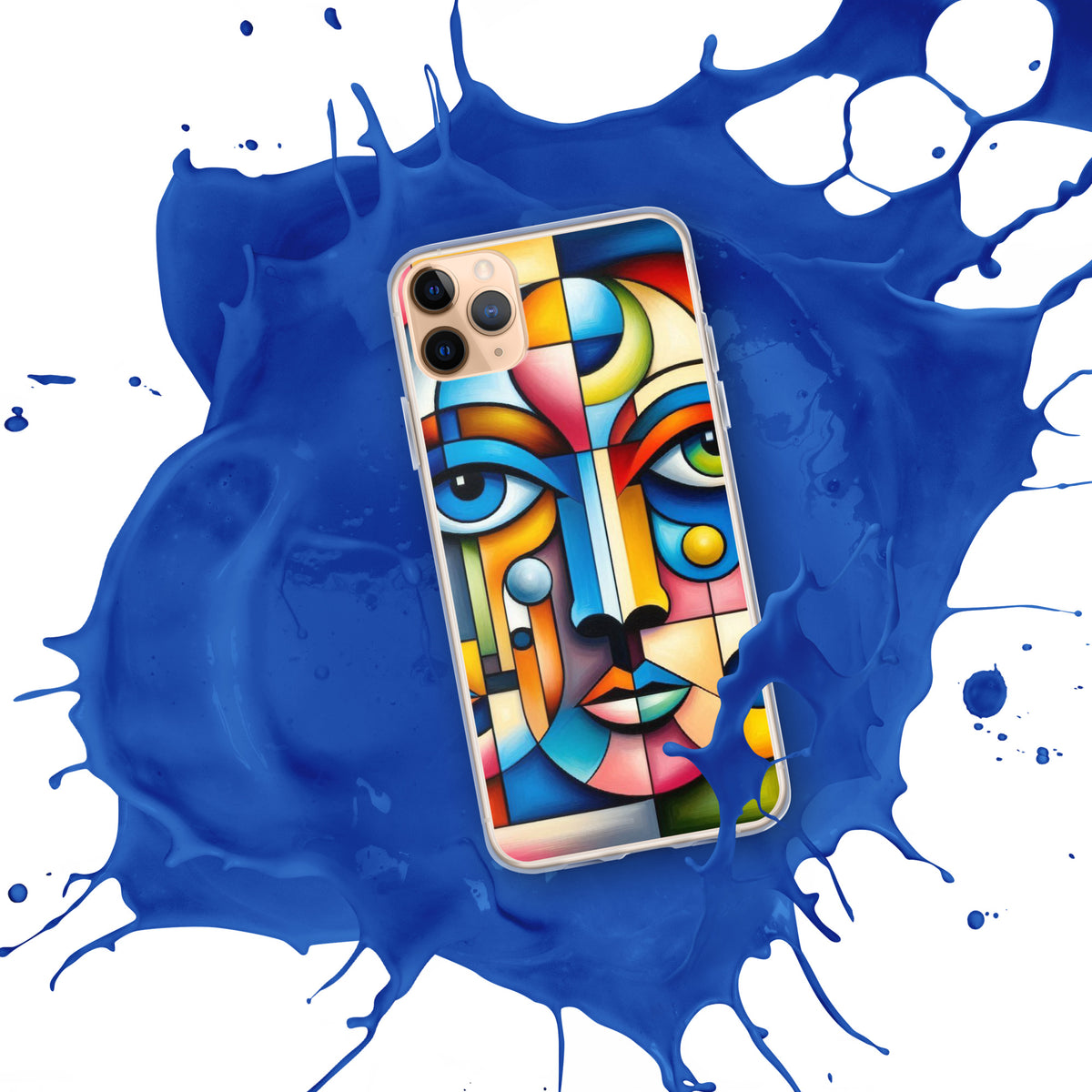 Cubist Vibes - Unique Art Case for iPhone - - Tech Accessories