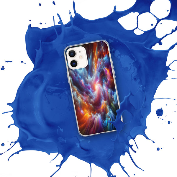 Stellar Dreams - Vibrant Cosmic iPhone Case - - Tech Accessories