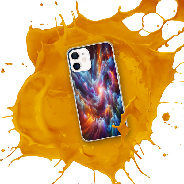 Stellar Dreams - Vibrant Cosmic iPhone Case - - Tech Accessories