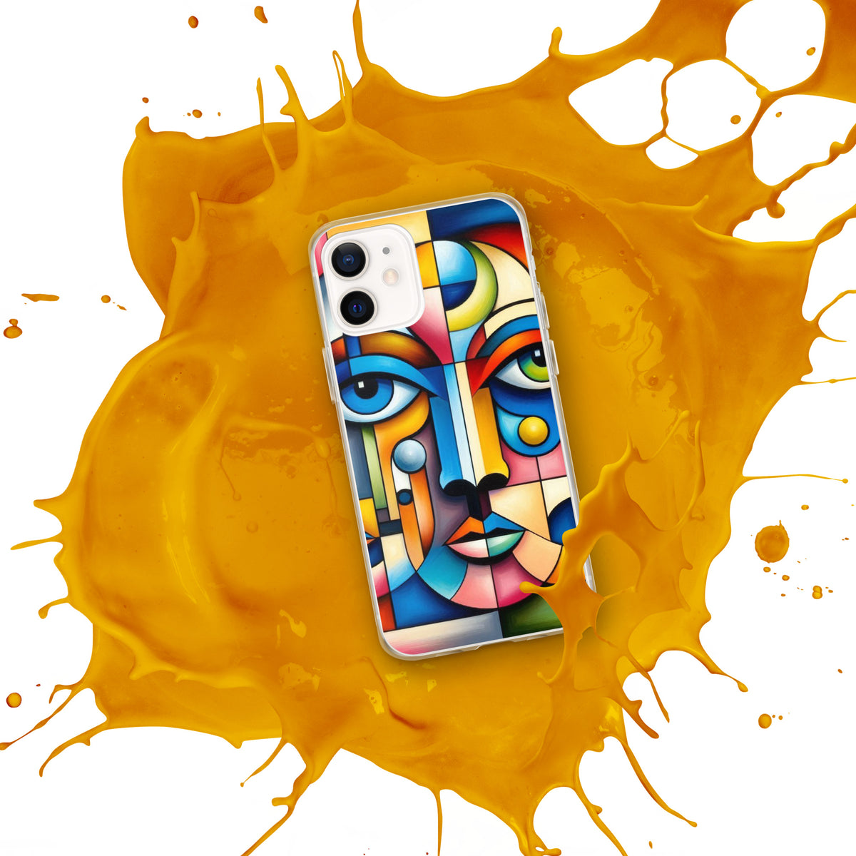 Cubist Vibes - Unique Art Case for iPhone - - Tech Accessories