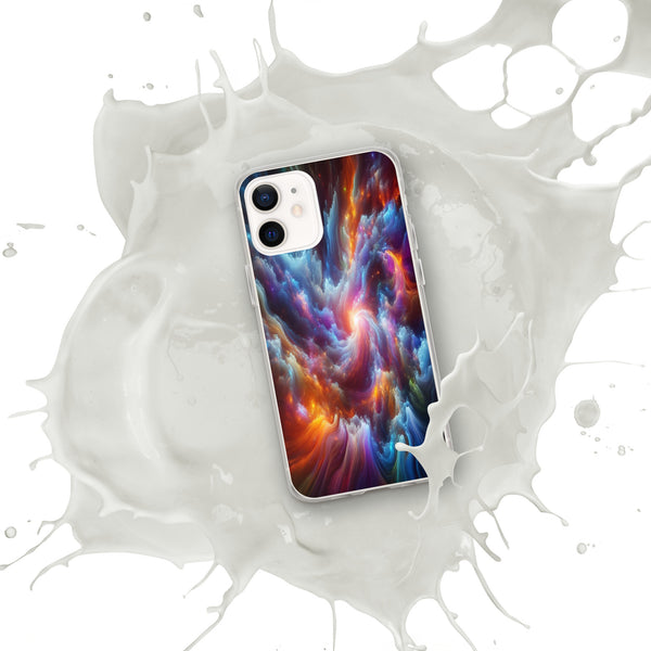 Stellar Dreams - Vibrant Cosmic iPhone Case - iPhone 12 - Tech Accessories