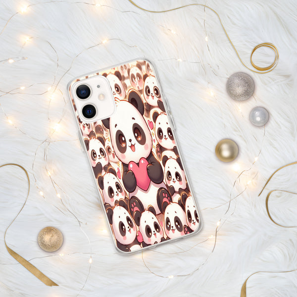 Kawaii Pandas - Adorable Phone Protection - iPhone 12 mini - Tech Accessories