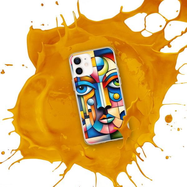 Cubist Vibes - Unique Art Case for iPhone - - Tech Accessories