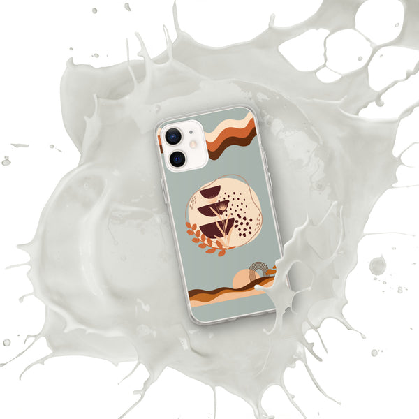 Nature's Harmony iPhone Case - Earthy Elegance - iPhone 12 mini - Tech Accessories