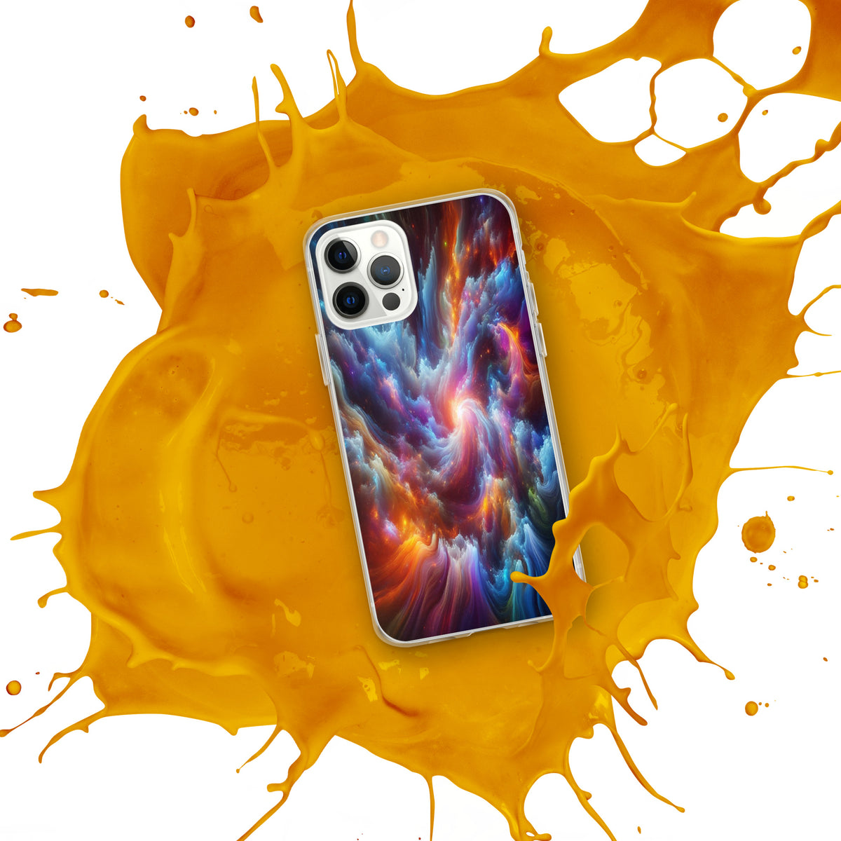 Stellar Dreams - Vibrant Cosmic iPhone Case - - Tech Accessories