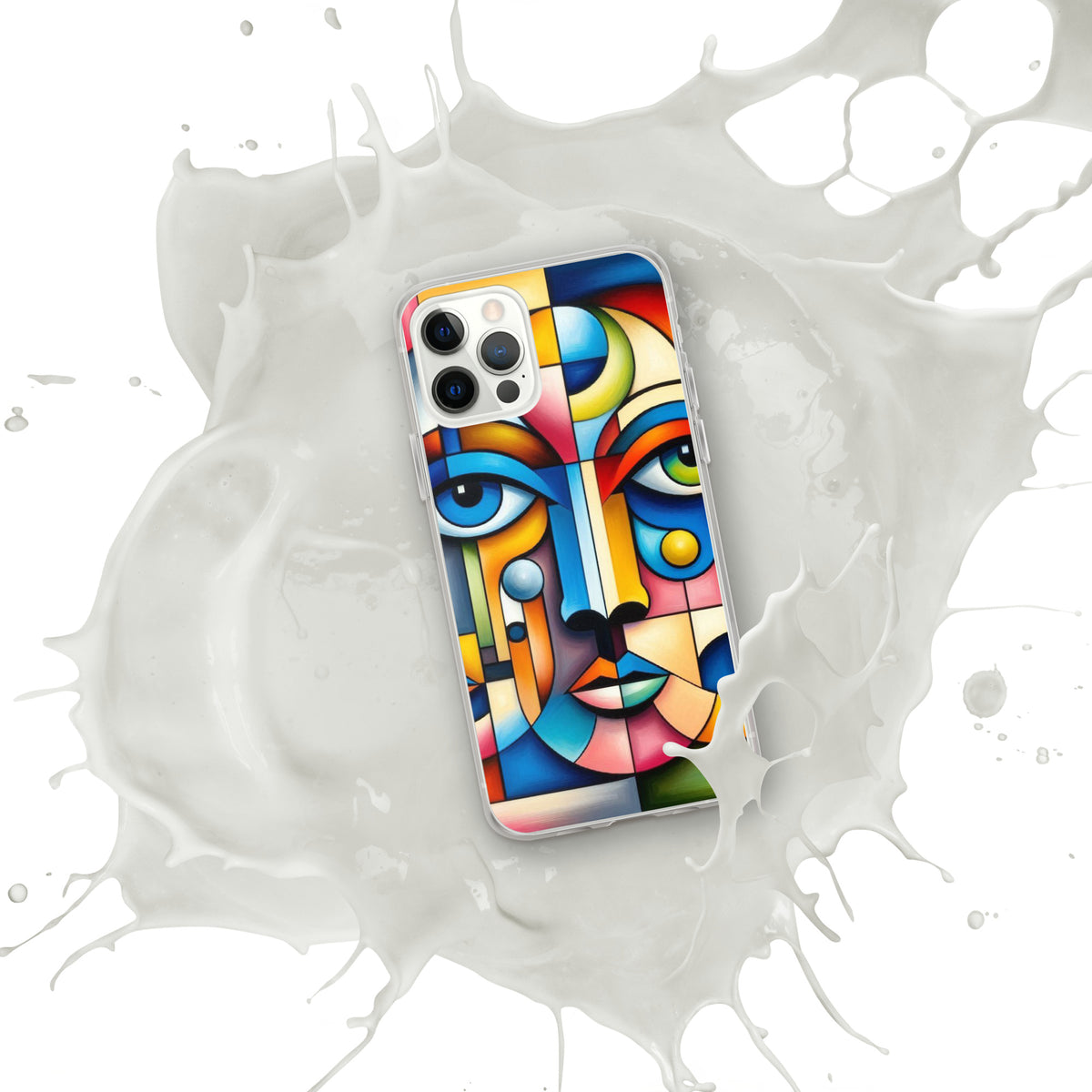 Cubist Vibes - Unique Art Case for iPhone - iPhone 12 Pro - Tech Accessories