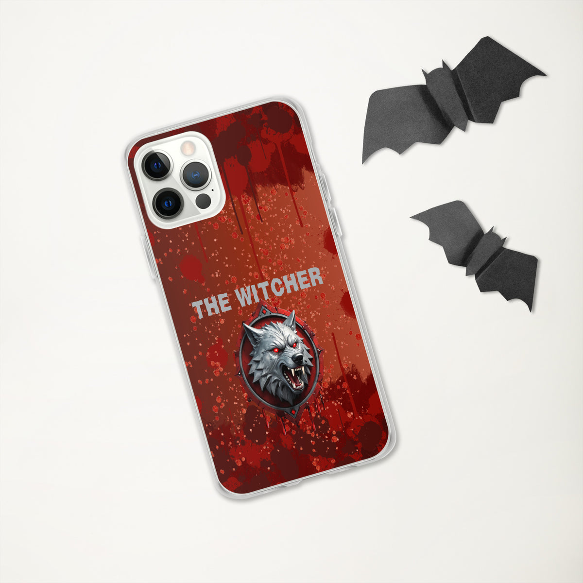 The Witcher's Wolf - Dark Fantasy iPhone Case - - Tech Accessories