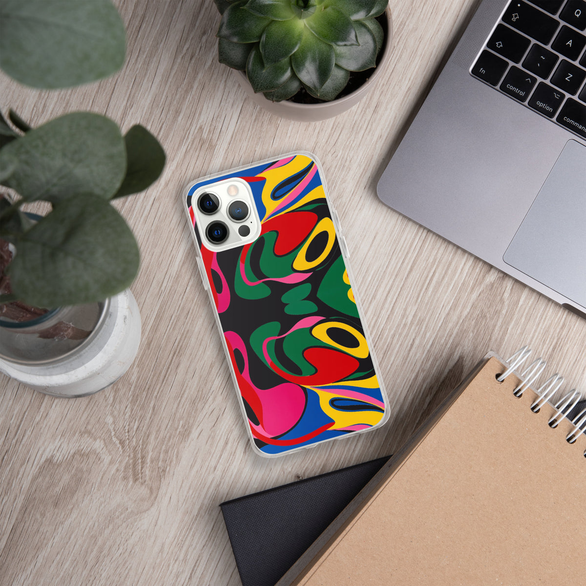 Abstract Energy iPhone Case - Express Your Creativity - - Tech Accessories