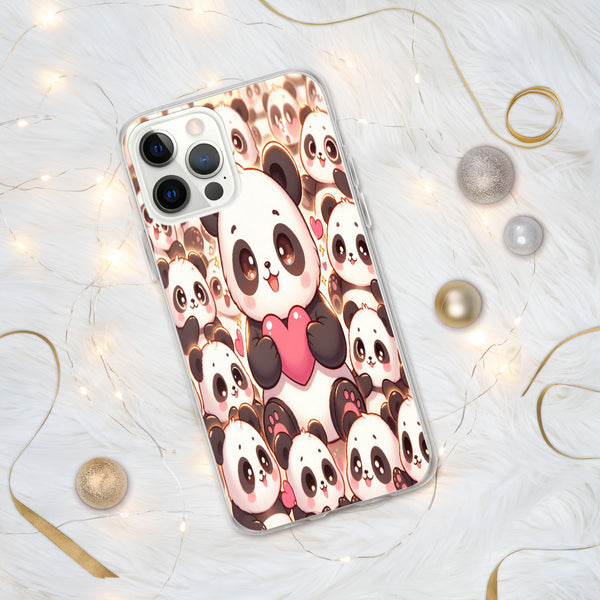 Kawaii Pandas - Adorable Phone Protection - iPhone 12 Pro Max - Tech Accessories