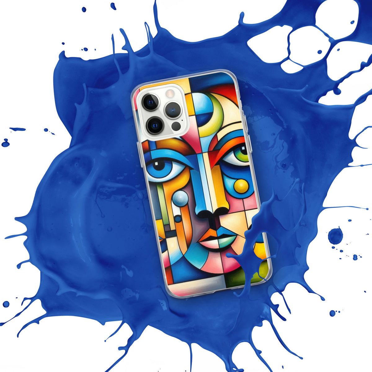 Cubist Vibes - Unique Art Case for iPhone - - Tech Accessories