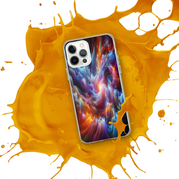 Stellar Dreams - Vibrant Cosmic iPhone Case - - Tech Accessories