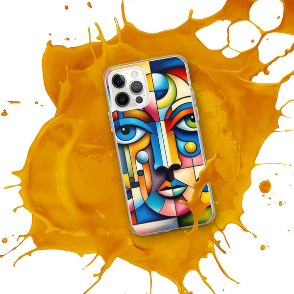 Cubist Vibes - Unique Art Case for iPhone - - Tech Accessories