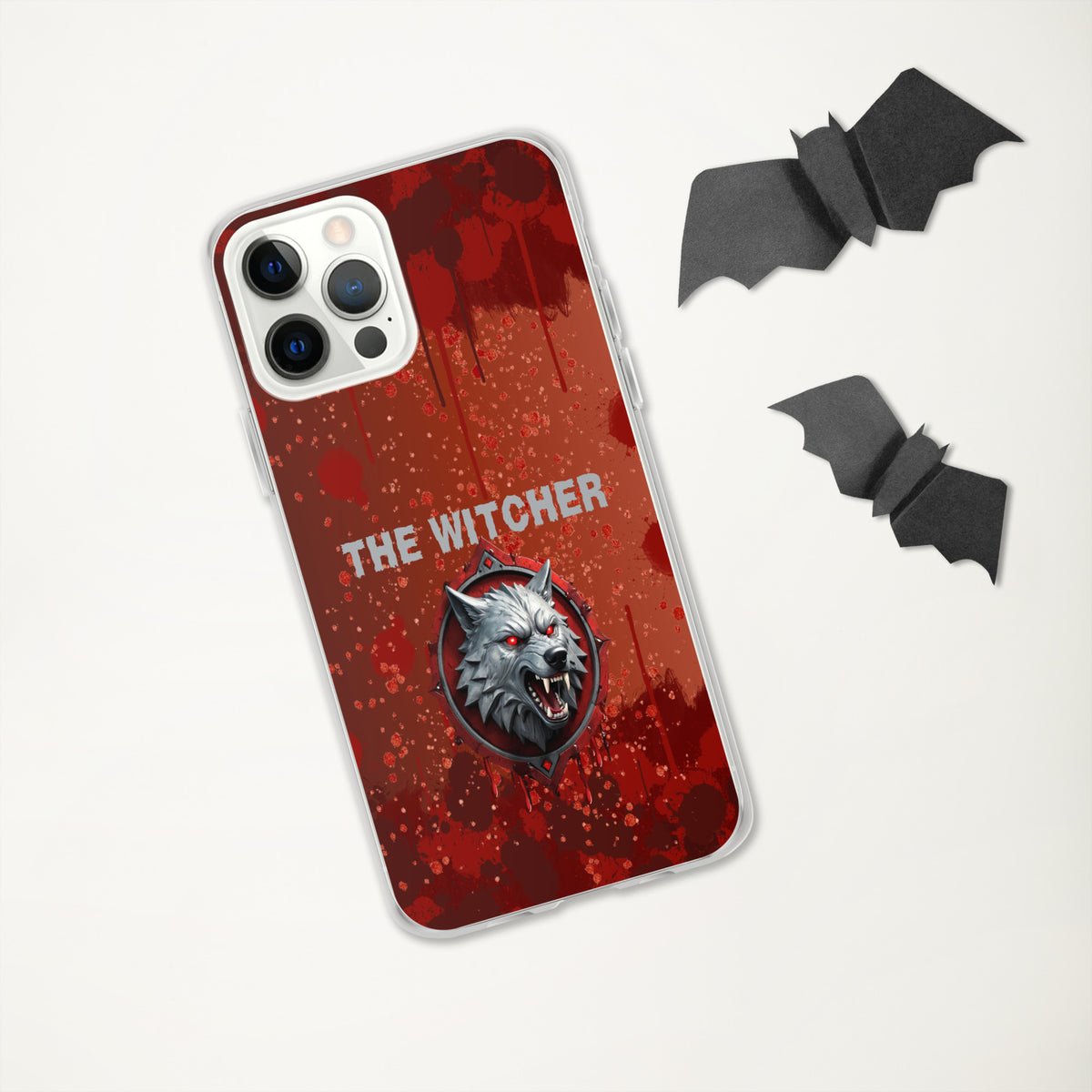 The Witcher's Wolf - Dark Fantasy iPhone Case - - Tech Accessories