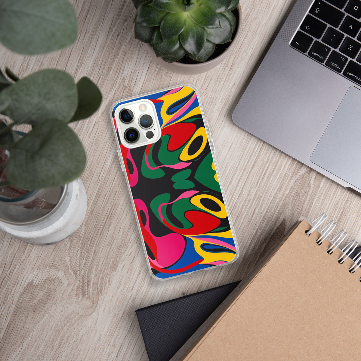 Abstract Energy iPhone Case - Express Your Creativity - - Tech Accessories