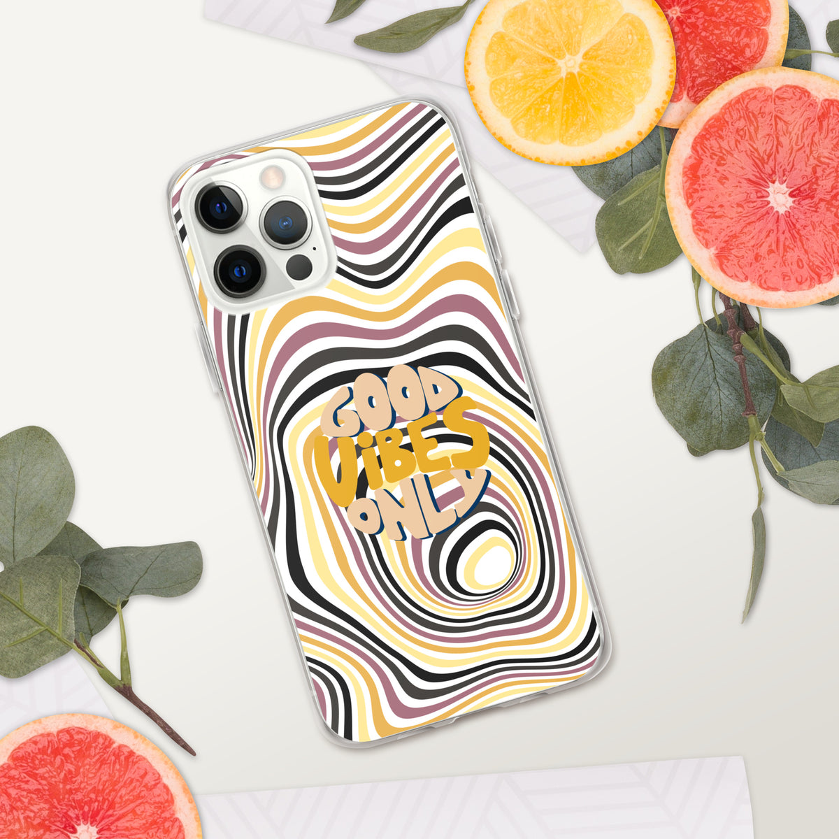 Good Vibes Only - Colorful iPhone Case - - Tech Accessories