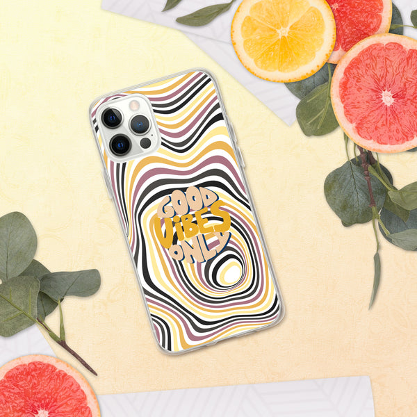 Good Vibes Only - Colorful iPhone Case - iPhone 12 Pro - Tech Accessories