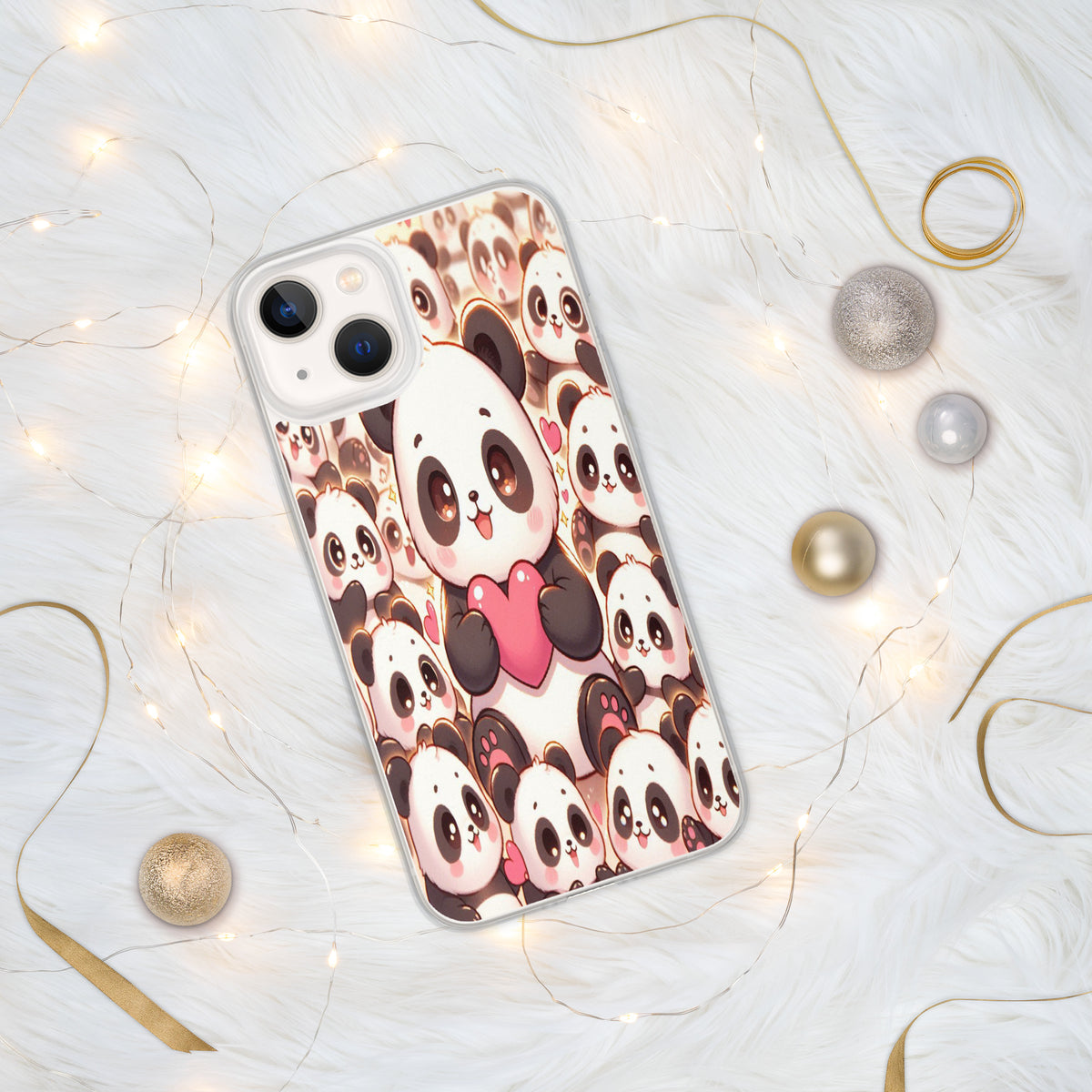 Kawaii Pandas - Adorable Phone Protection - iPhone 13 - Tech Accessories