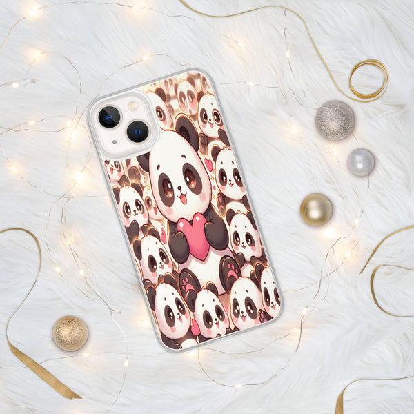 Kawaii Pandas - Adorable Phone Protection - iPhone 13 - Tech Accessories