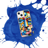 Cubist Vibes - Unique Art Case for iPhone - - Tech Accessories